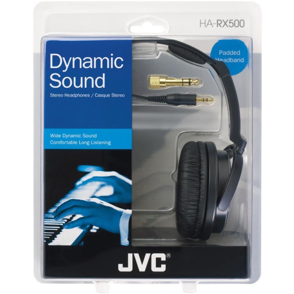 Фото - Наушники полноразмерные проводные JVC HARX500E